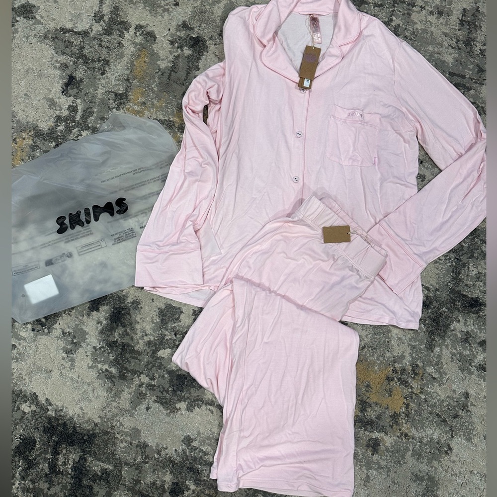 Pink bloom skims pj set size XL - Picture 2 of 2